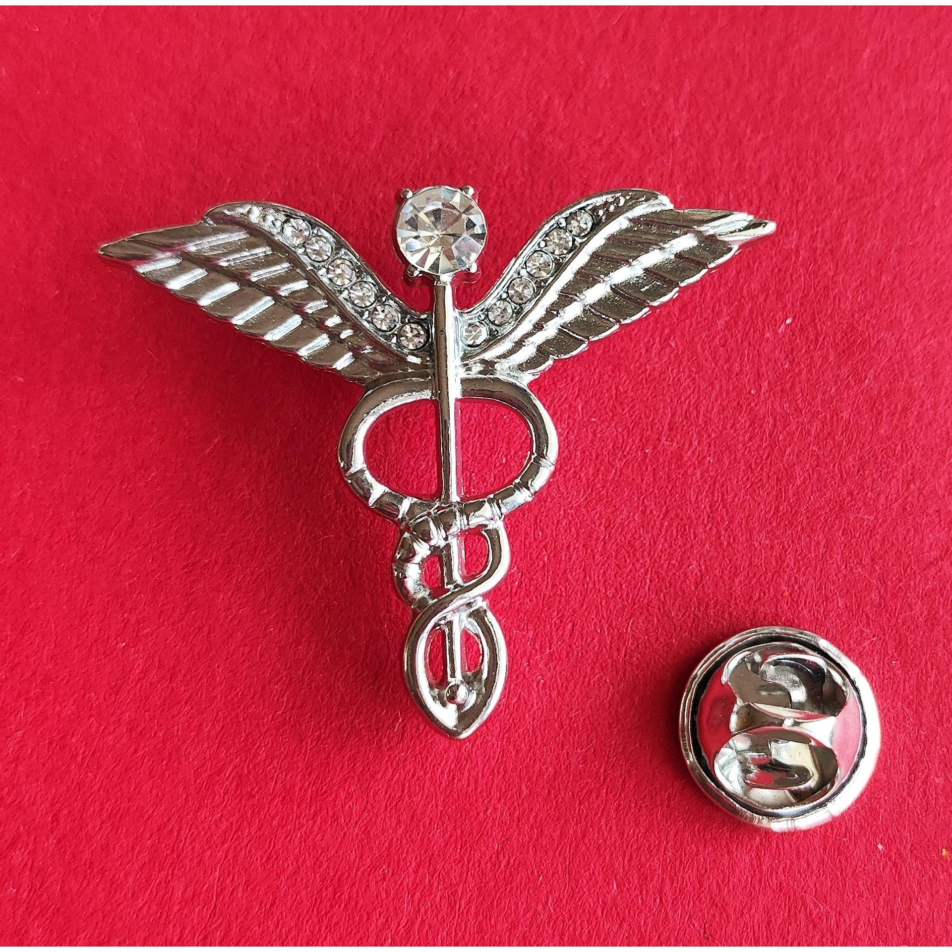 Silver Rod of Asclepius